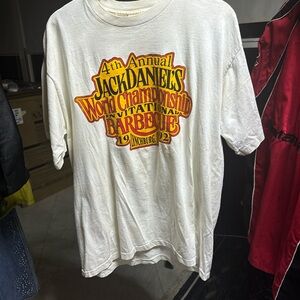 Jack Daniels White Graphic T-Shirt